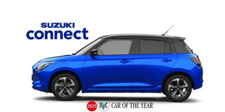 Suzuki Swift Connect in blitzblau